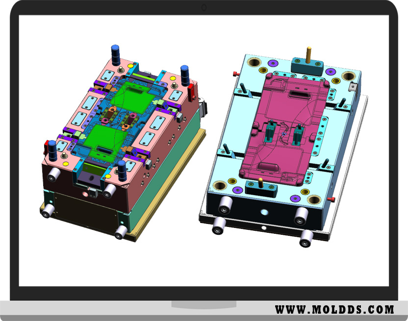 單色模具全3D設計案例002