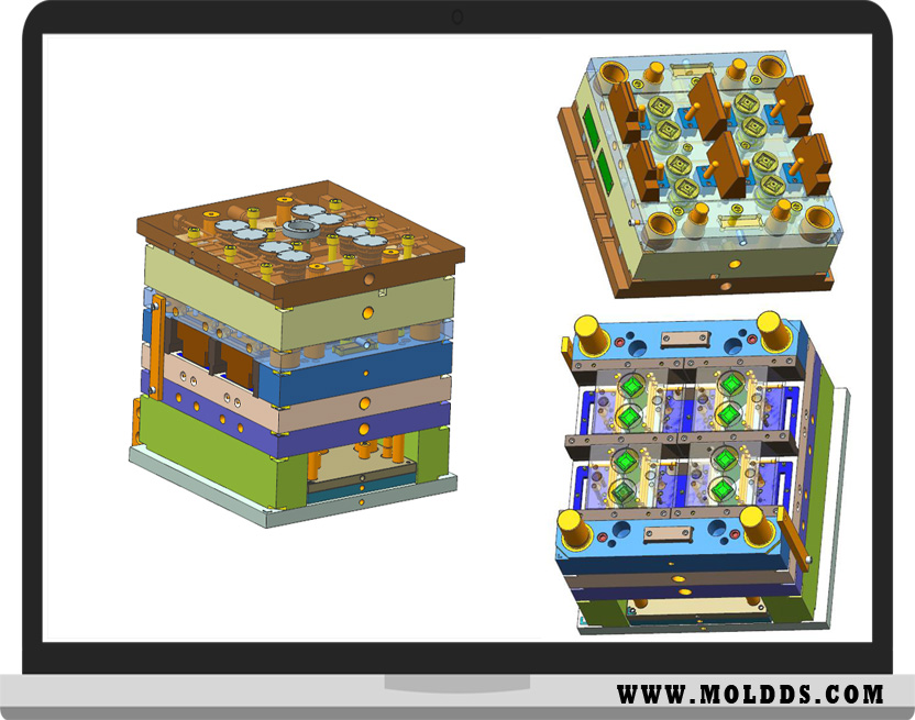 單色模具全3D設計案例004